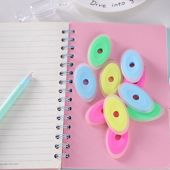 Gummen, Praktische Siliconen Gummen, Dagelijkse Schrijfcorrectie Tools Voor Studenten, Geschikt Voor Het Wissen Van Gel Pen Handschrift. — afbeelding 5