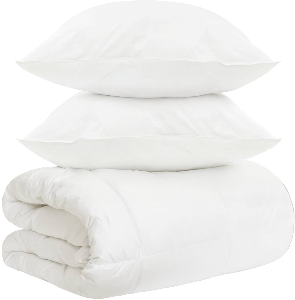 vidaXL - Deken - Set - 3 - st - Wit - Bamboevezel