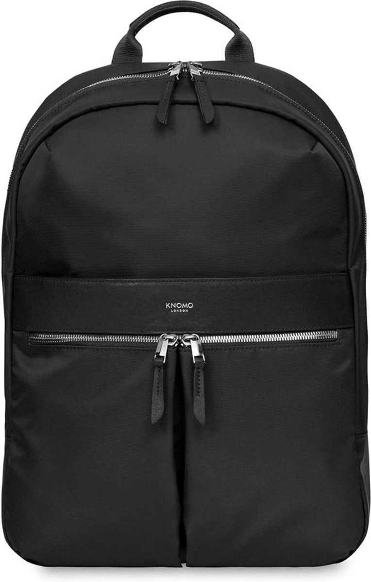 Zwarte 14 Inch Laptoptas voor Dames - Ruime Computerrugzak voor Werk, Universiteit en Reizen