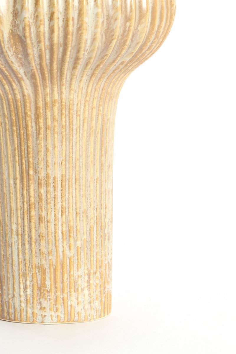 Light & Living Vaas NEVANO - Wit - 23.5x23.5x42.5 cm