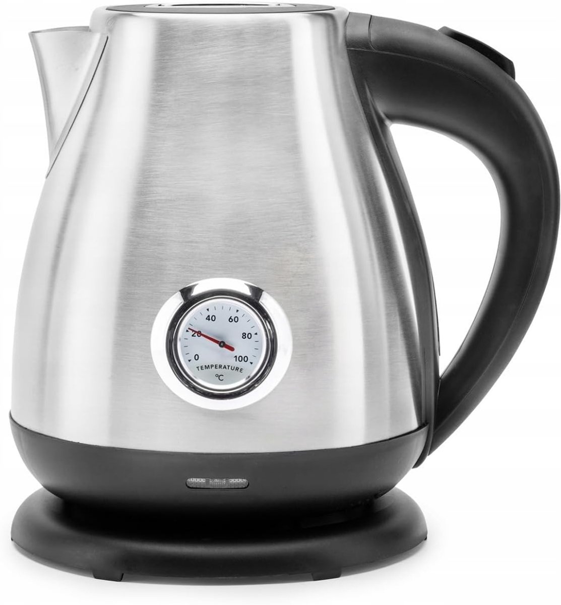 KIRA® Waterkoker Retro - Waterkoker - Draagbare Travel Water Koker - Zilver - 23cm x 17cm x 21cm
