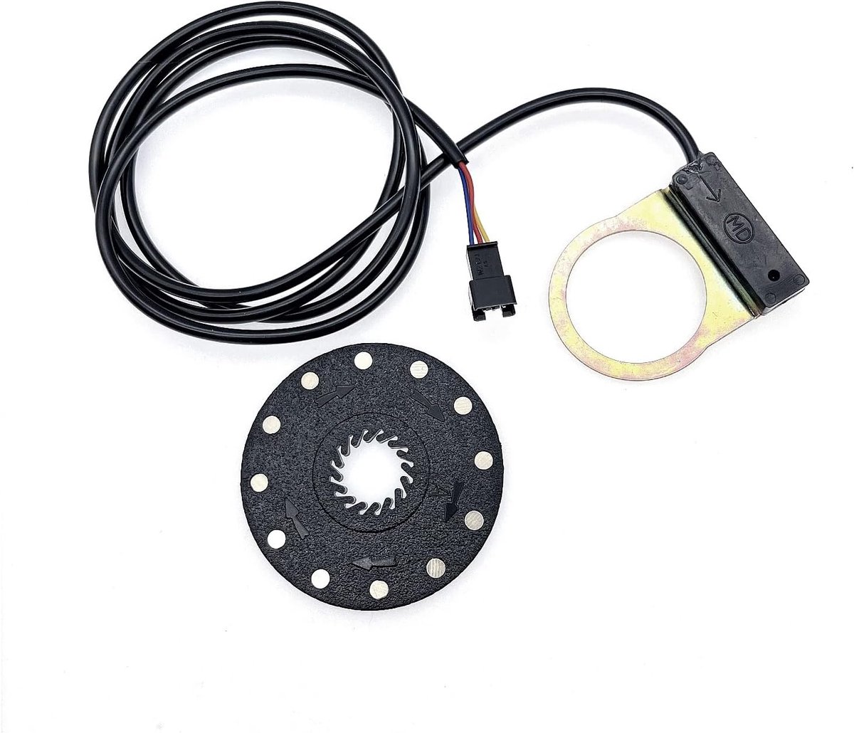 3-polige elektrische fiets pedaalondersteuningssensor, 12 magneten voor e-bike, elektrische fiets pedaalsensor