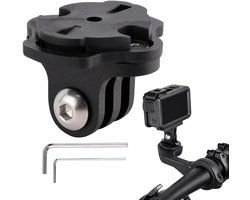 EBHO Voor GoPro Fietsbevestiging voor Garmin, mannelijke montageadapter, slank ontwerp