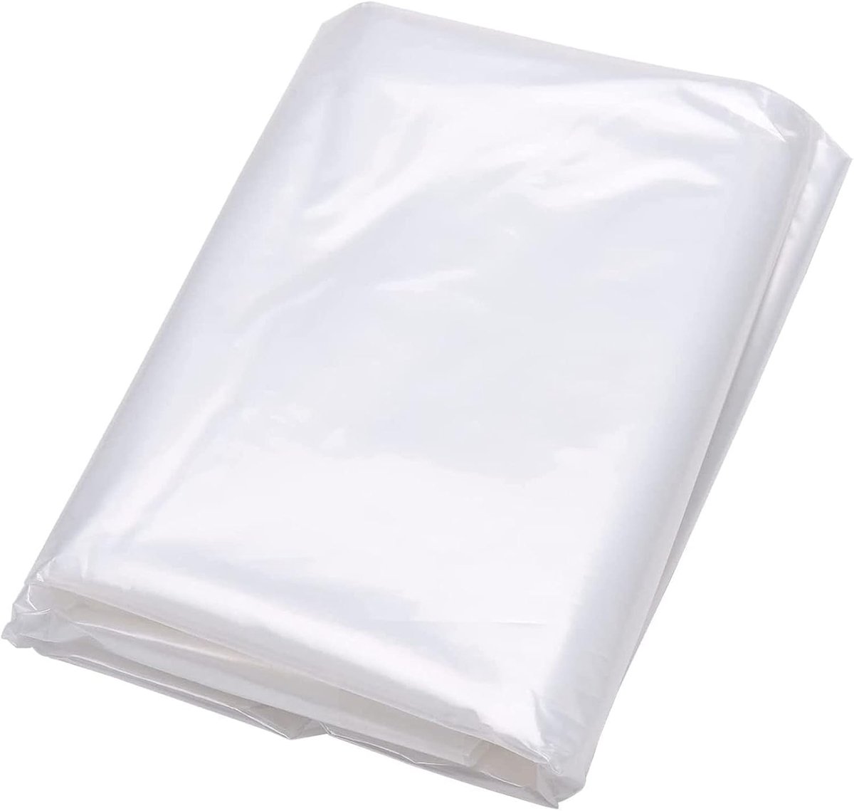 Clear Plastic Film Polyethyleen Bedekking, Kas Film Plastic Cover voor Tuin Plant Cover Sheeting, Venster afdichting antivries film (2M* 10M)