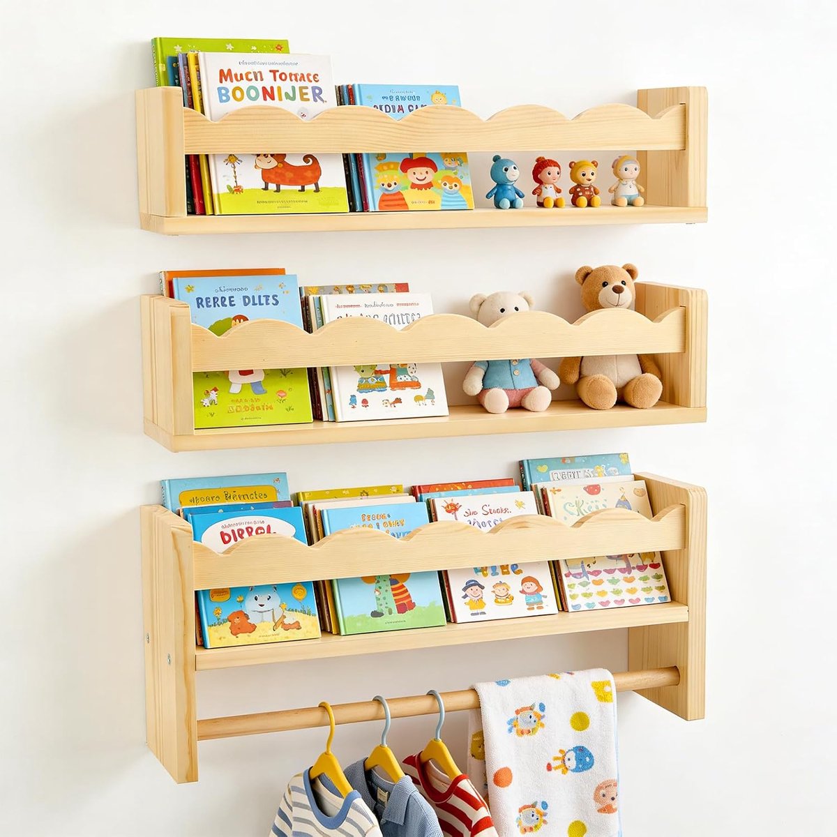Muur, wandrek kinderkamer