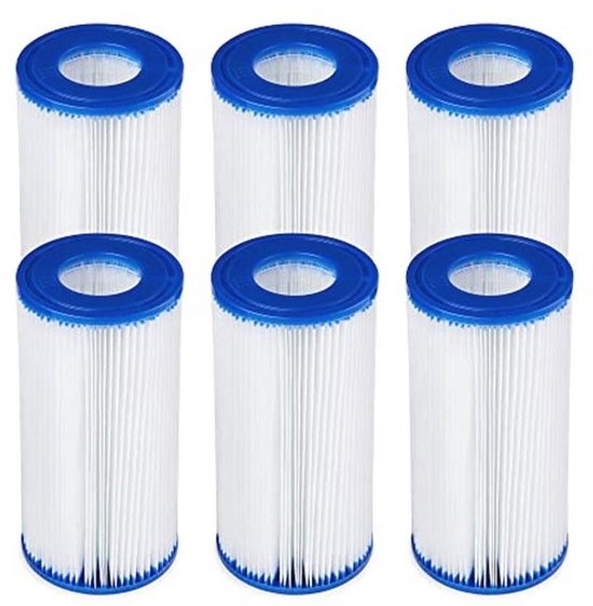 Zwembad Filter Pomp Vervangende Cartridge Type III 6-Pack