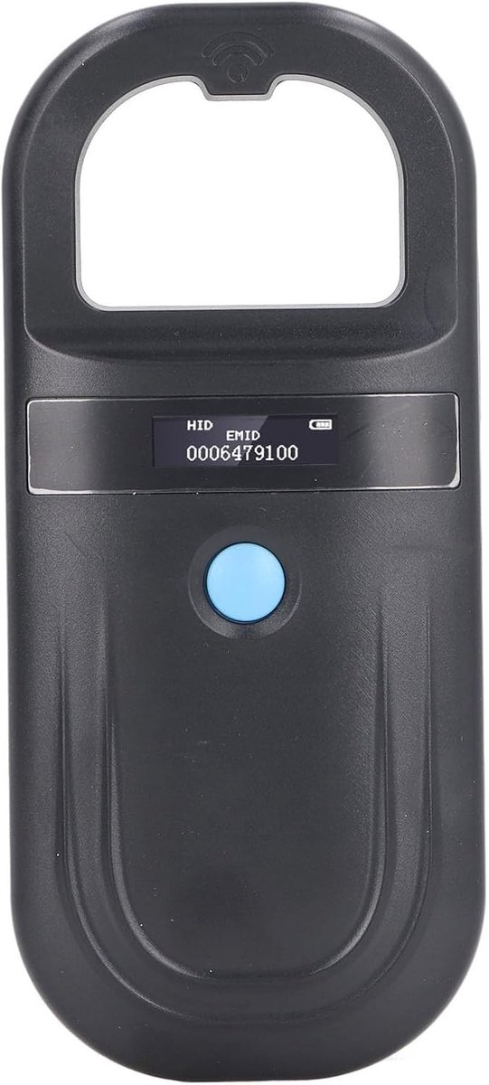 Microchip Lezer voor Dieren met Oplaadbare Accu en OLED Scherm - Dieren Chip ID Scanner voor Honden, Katten en Varkens, ISO11784/85 FDX-B ID64