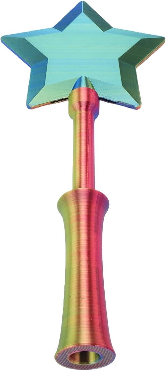 3D Geprinte Fairy Pay Wand voor Contactloze Betaling - Uitbreidbaar tot 36 Cm - Ideaal voor Cosplay en Feestkostuums voor Volwassenen en Tieners (BLAUW)