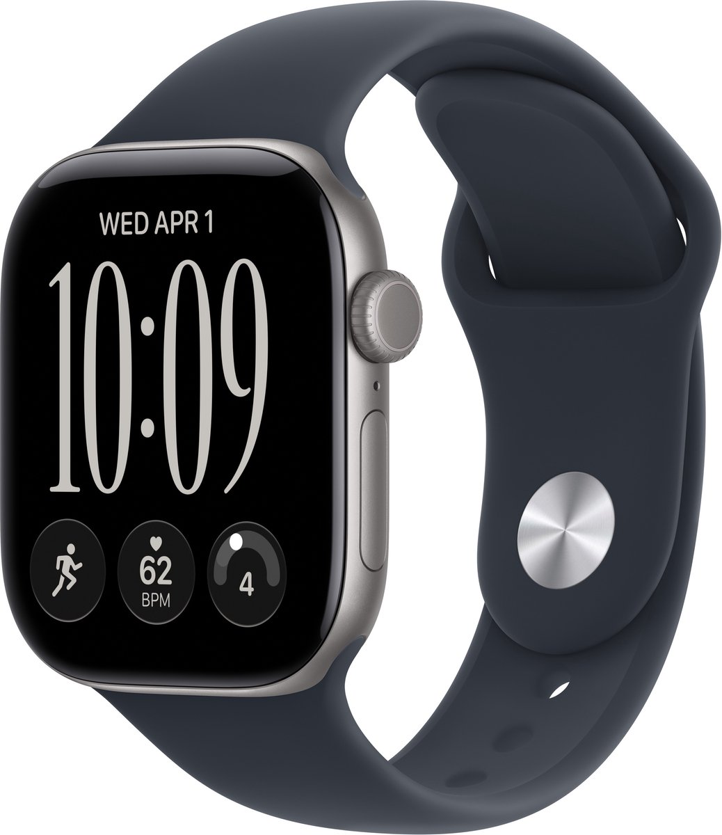 Apple Watch Series 12 42mm Grijs Sportband M/L