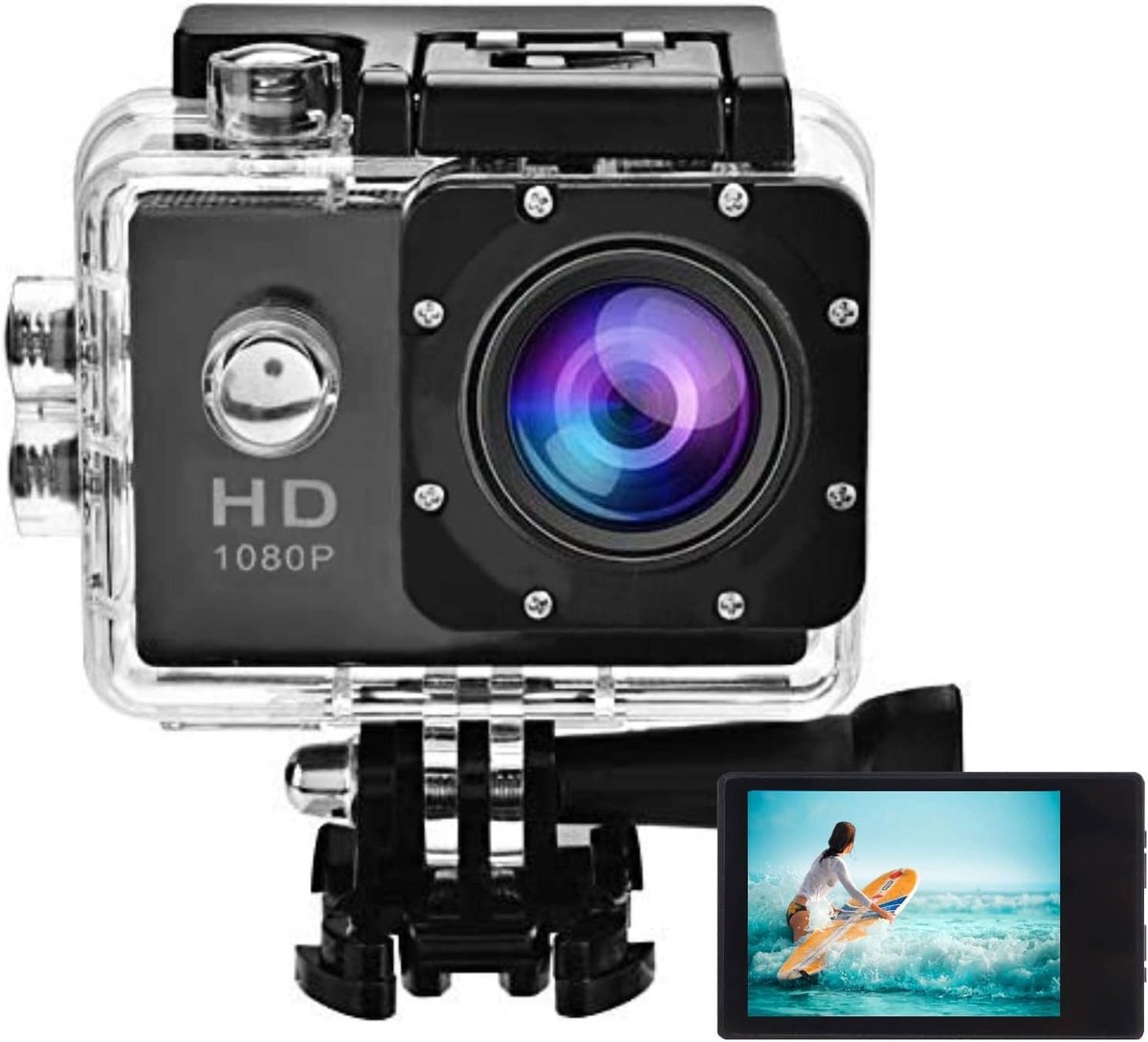 Actioncam HD 1080P WiFi Sport Action DV Waterdichte 30M onderwatercamera met montageaccessoiresets voor buitenactiviteiten