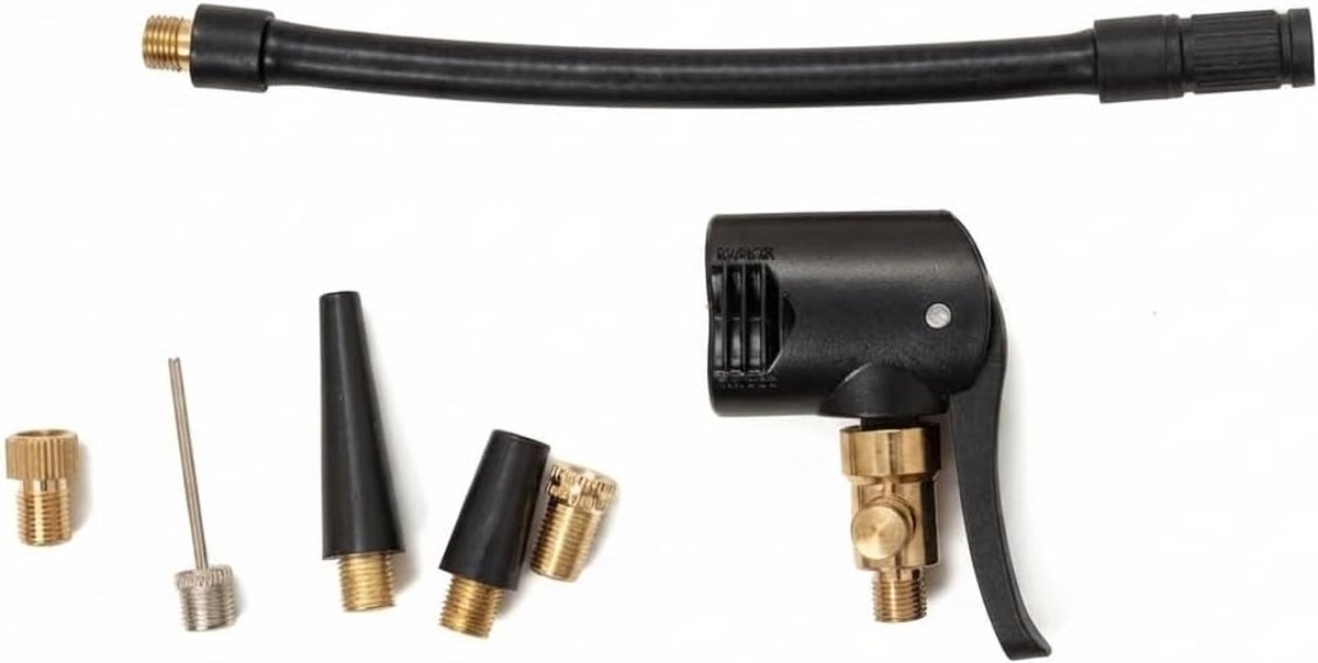 3-in-1 pompkop – Presta, Schrader en Dunlop