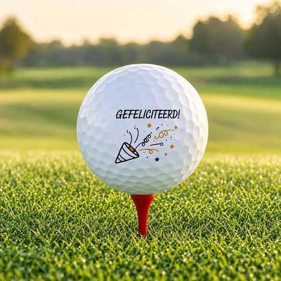 Wilson Golfballen Gefeliciteerd - Verjaardag Golf Cadeau - 2 stuks van Wilson — afbeelding 4