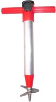 Pincho Parasolhouder 23-35 Mm Aluminium 32 Cm Chroom/rood