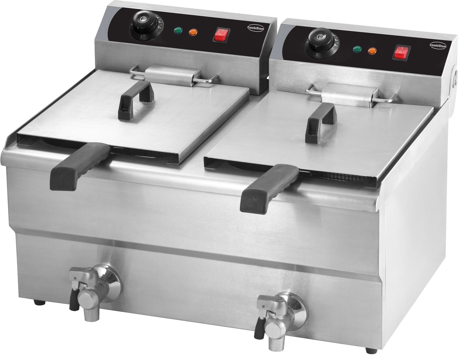 Elektrische Tafelfriteuse 2X8 L - Combisteel - 7455.1005 - Horeca & Professioneel - Horeca & Professioneel