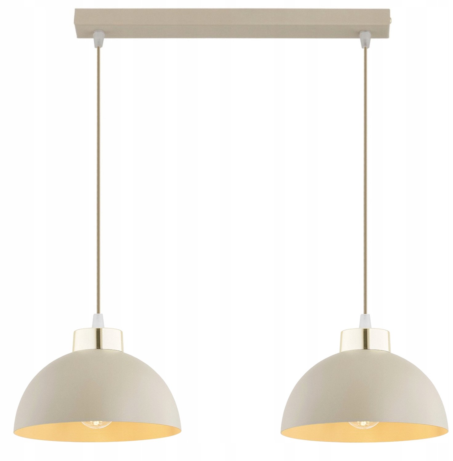 Merkloze Hanglamp Plafondlamp Beige Ronde Lampenkap Moon Stijl