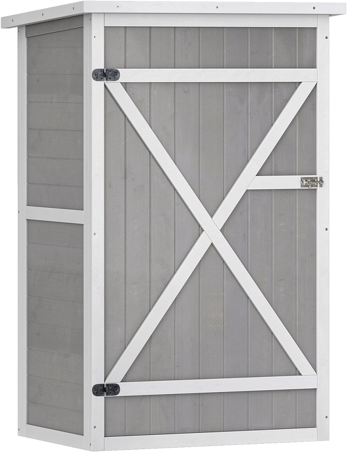 Sunona Tuinkast met legplanken - Weerbestendig - 75 x 56 x 115 cm - Grijs
