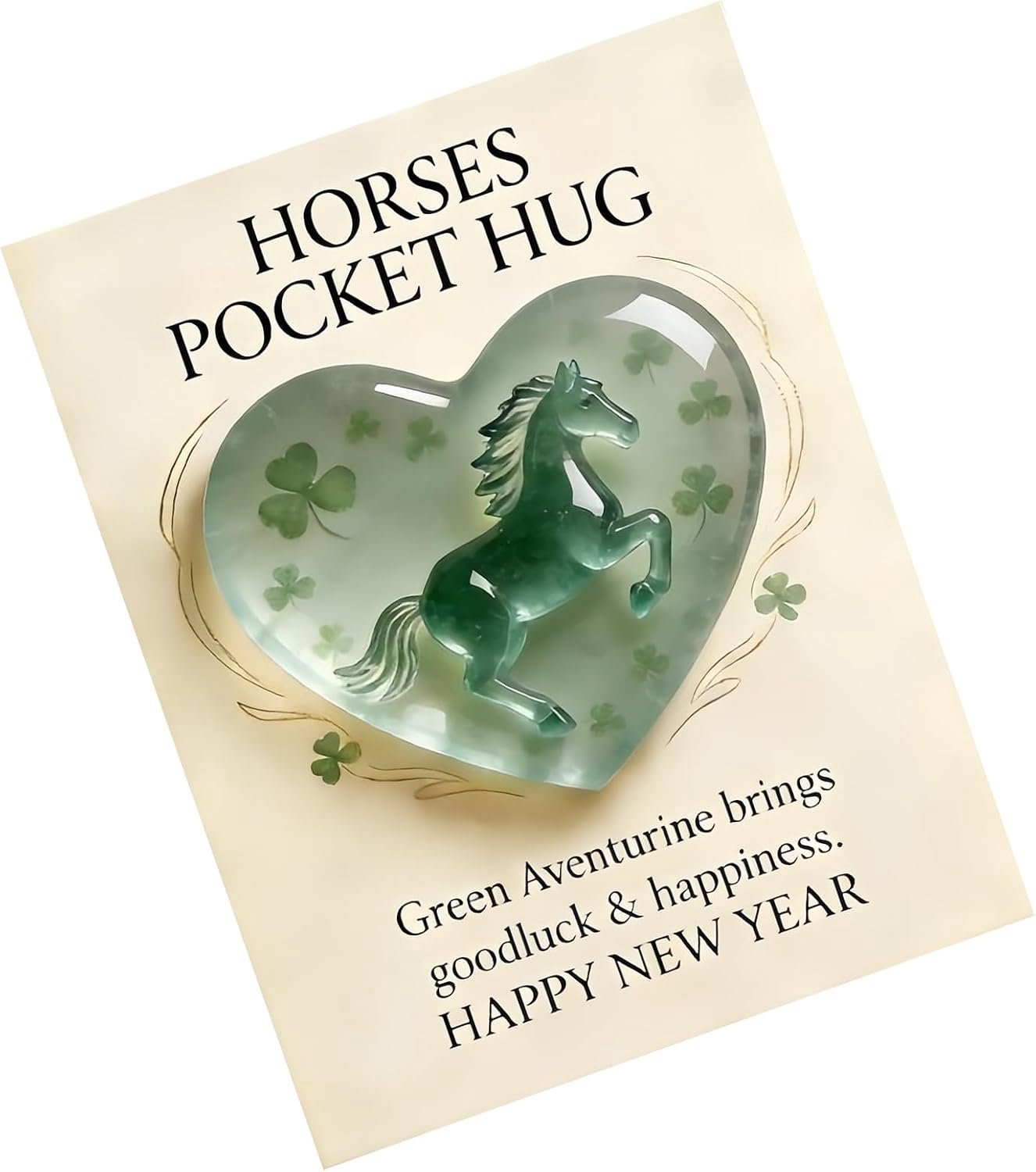 Horse Hug Draagbaar Inspiratiegeschenk