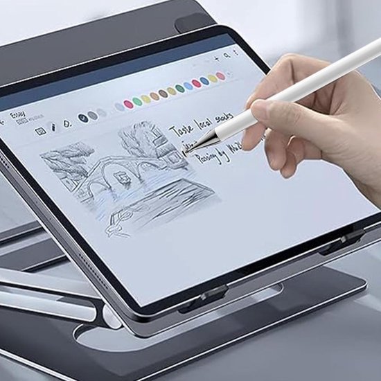 Pennen voor touchscreens,Siliconen touchpen | Handtekeningpen met hoge precisie en touchscreen - Gevoelige schrijfpen voor werk, entertainment, studie, schilderen — afbeelding 3