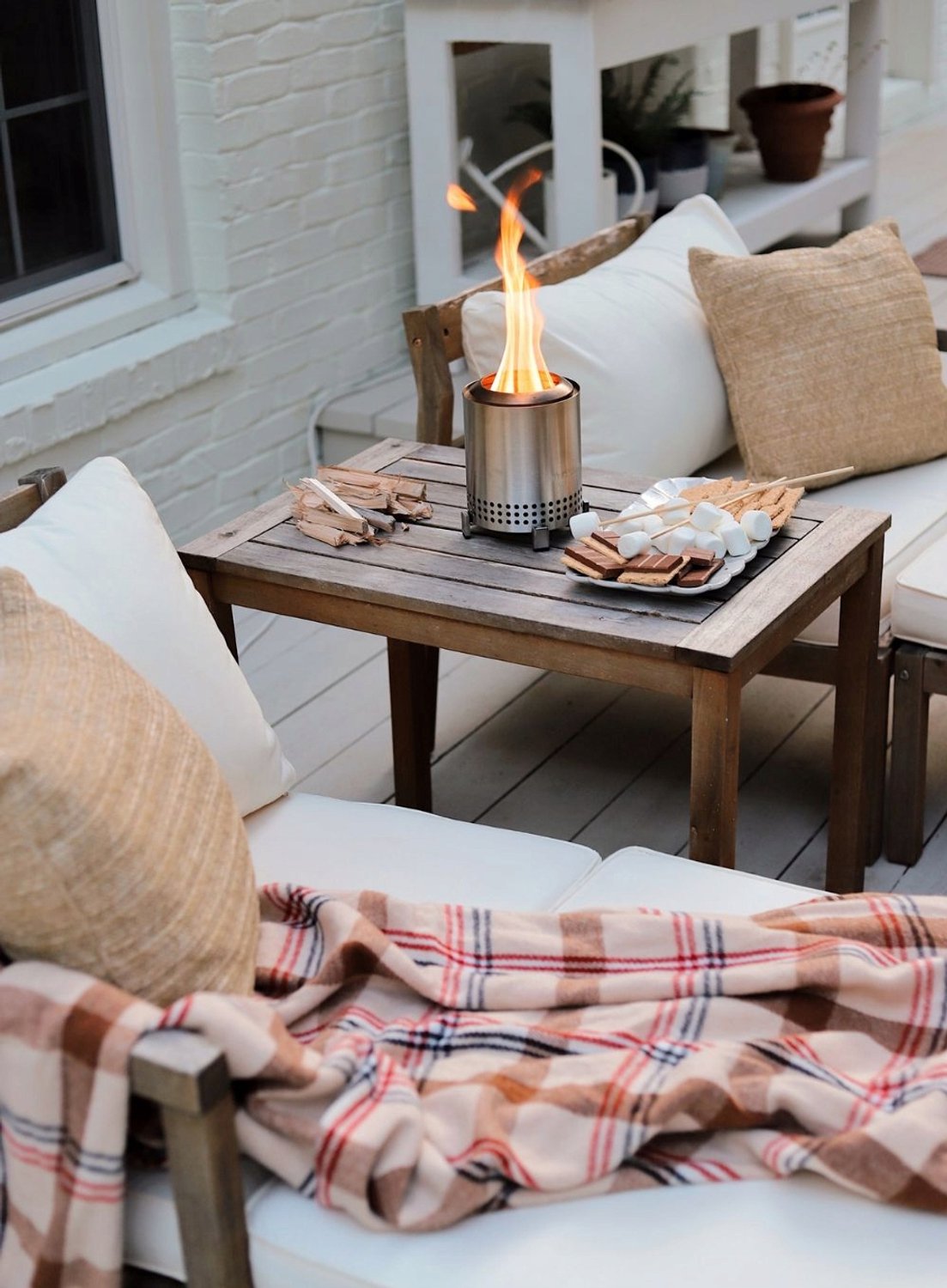 Solo Stove Mesa brasero de table - Inox