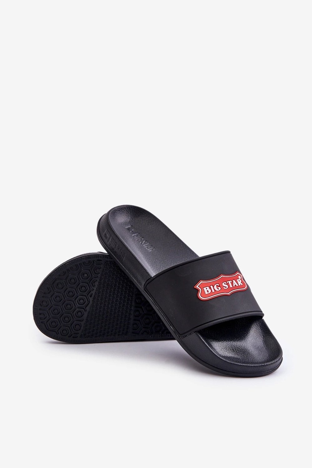 Big Star Heren Slippers Zwart - Licht & Comfortabel - Maat 42