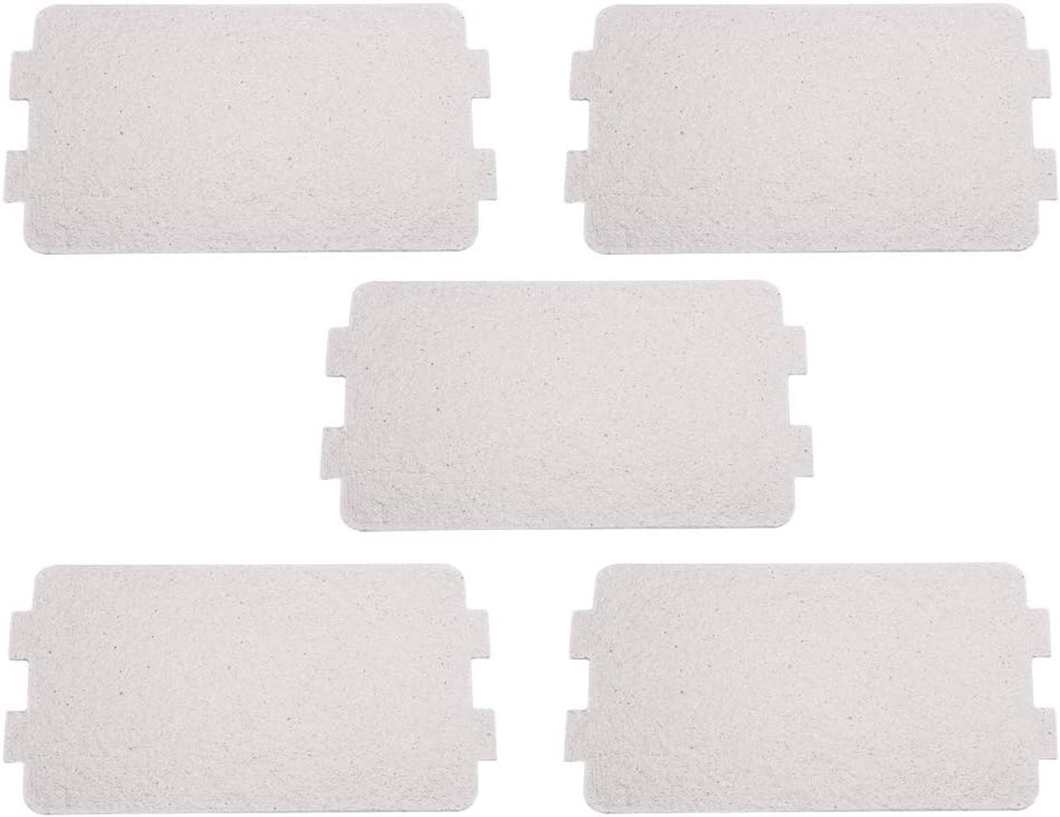 Magnetronovenmica Plaat, 5 Stks Microgolf Oven Mica Plaatvervanging, Isolerende Eigenschappen, voor Elektrische Haardroger, Broodrooster, Warmer