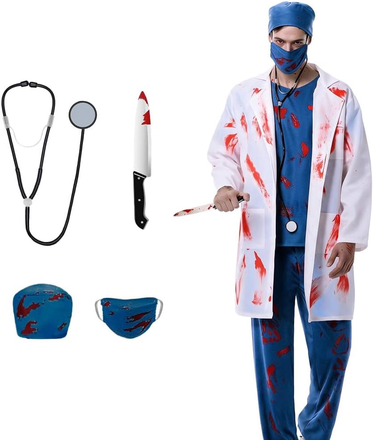 Zombiekostuum voor heren