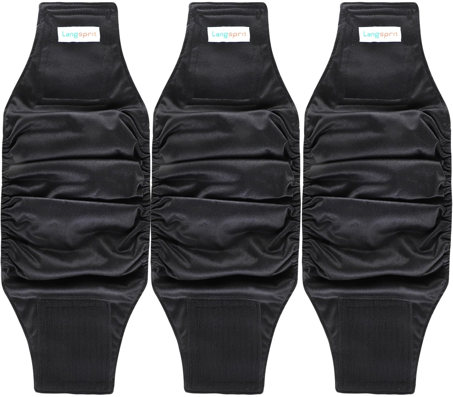 Absorberende Maagbanden voor Mannelijke Honden (3 Stuks)