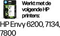 HP 303 inktcartridge 2-pack verpakking met tekst: werkt met HP Envy 6200, 7134, 7800 printers.