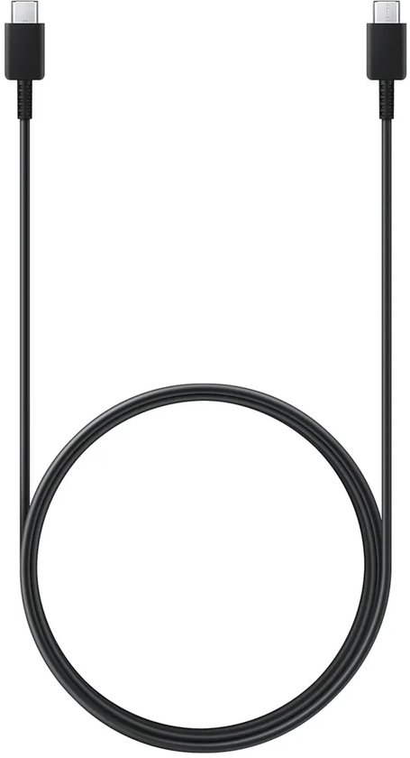 Samsung - oplaadkabel - USB-C naar USB-C - 1,8 m - Zwart