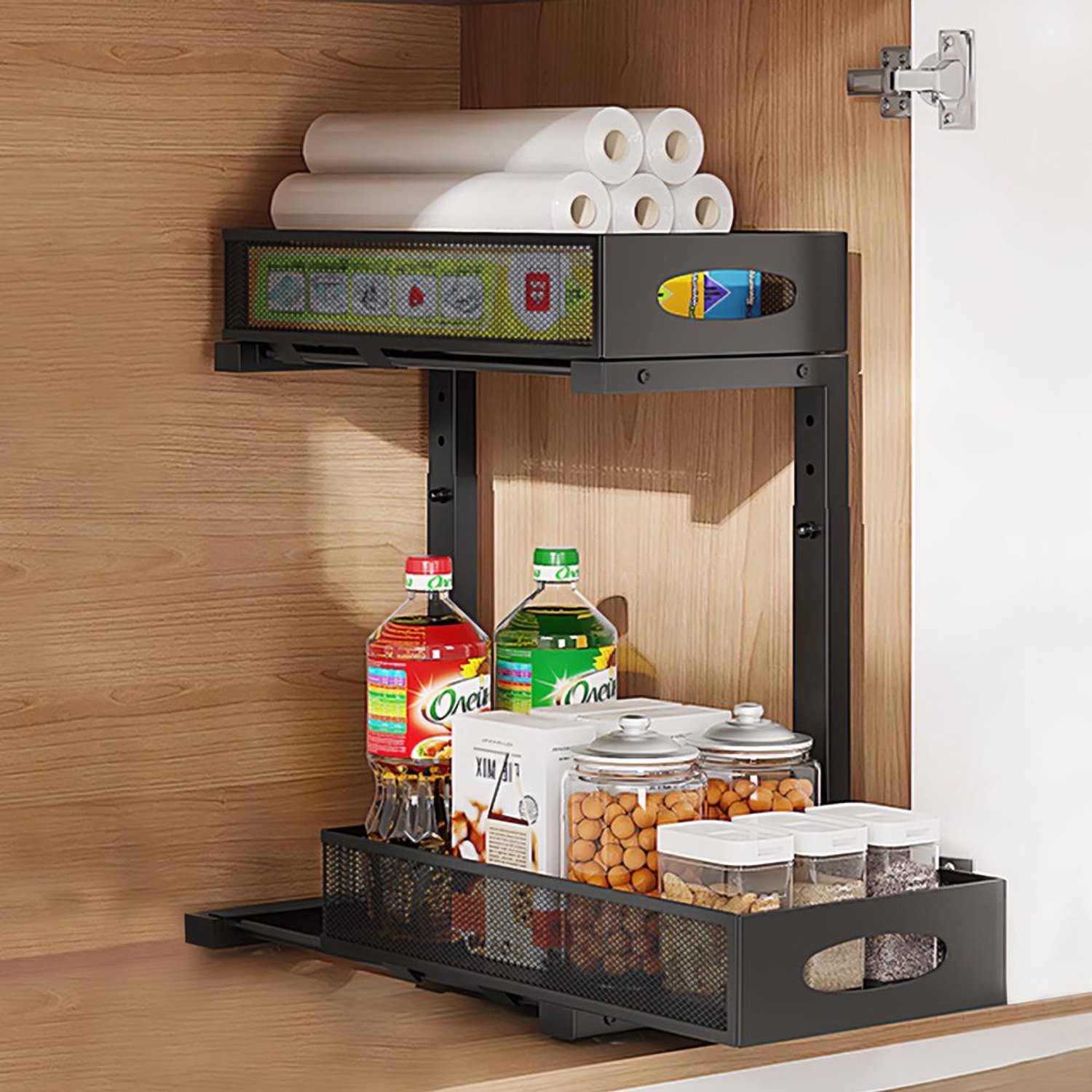 Keuken Organizer met Uittrekbare Racks