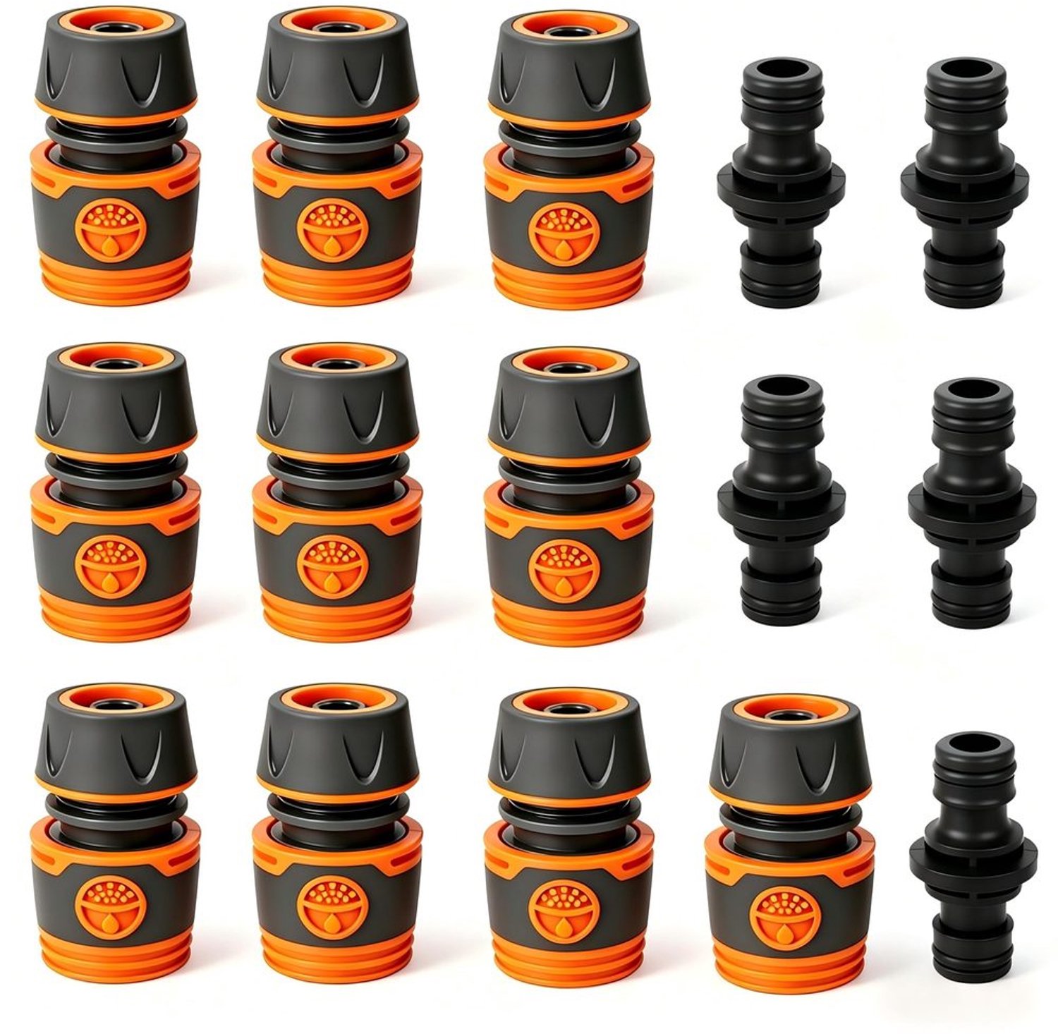 15-delige Tuinslang Connector Kit voor 1/2 Inch