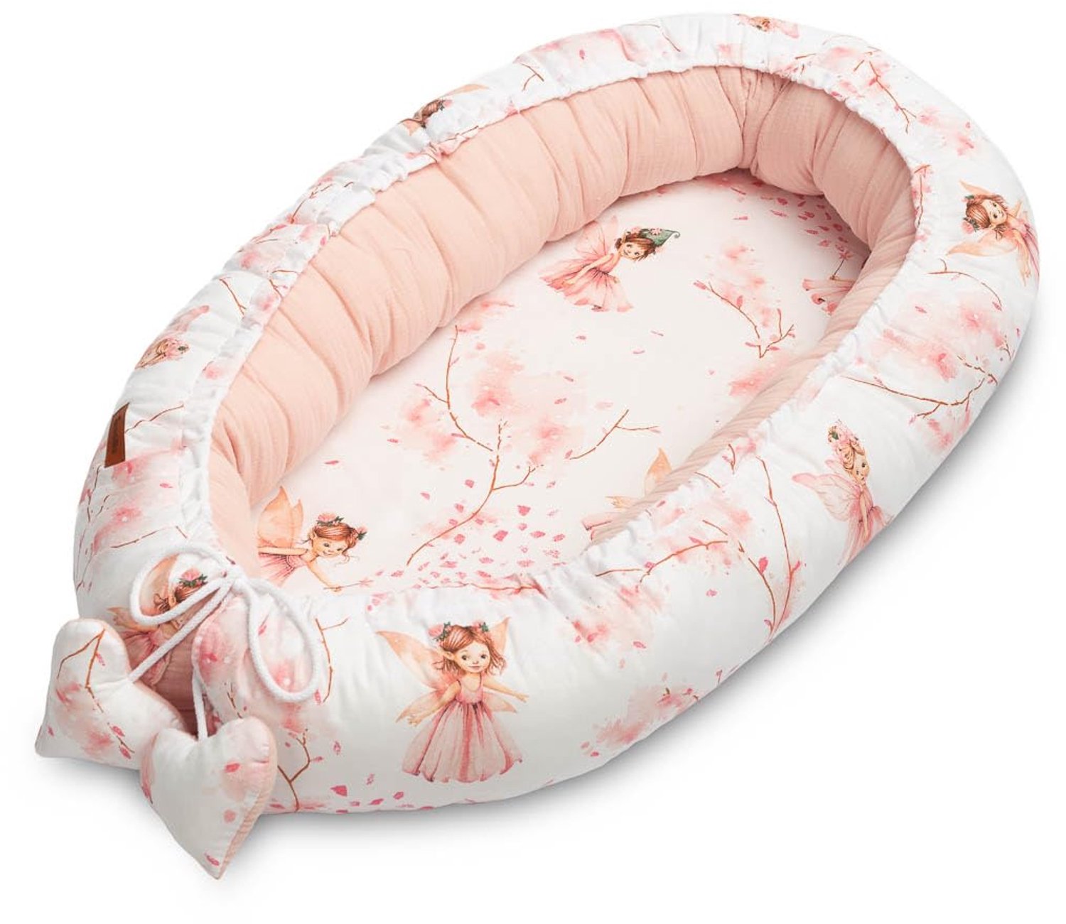 Muslin Baby Nest tot 6 maanden - Veilig en Comfortabel Cocoon voor Baby's