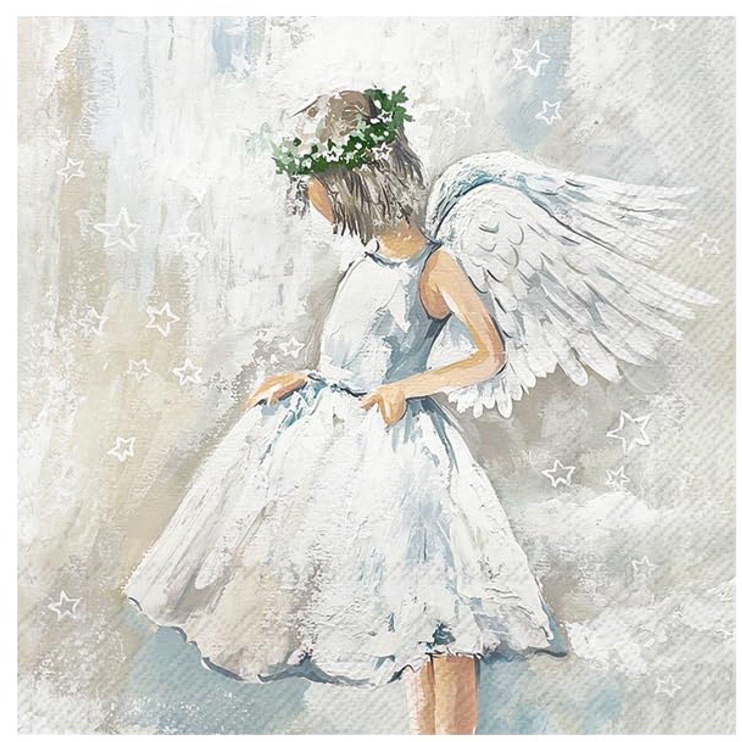 Papieren Lunchservetten My Angel - 20 Stuks