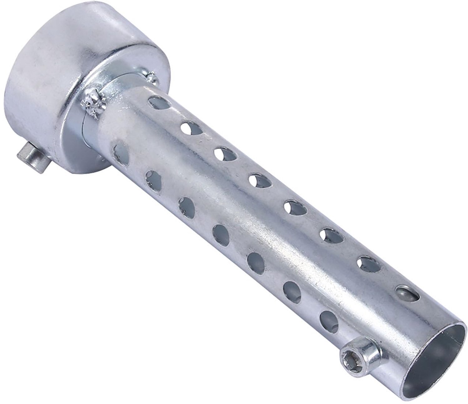 Universele Motoruitlaat Geluidsdemper met 6mm Schroefdraad