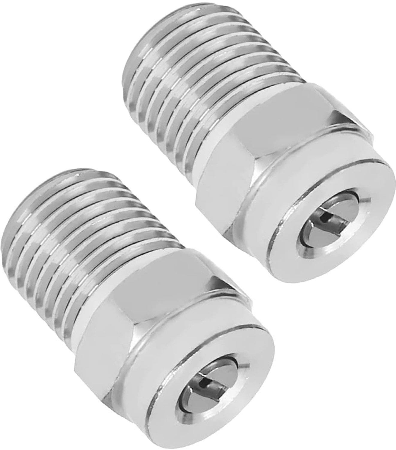 2 Stuks Hogedrukreiniger Sproeiers van Roestvrij Staal