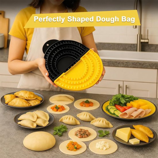 Multifunctionele Ravioli Machine met 3 Verwisselbare Maten — afbeelding 2