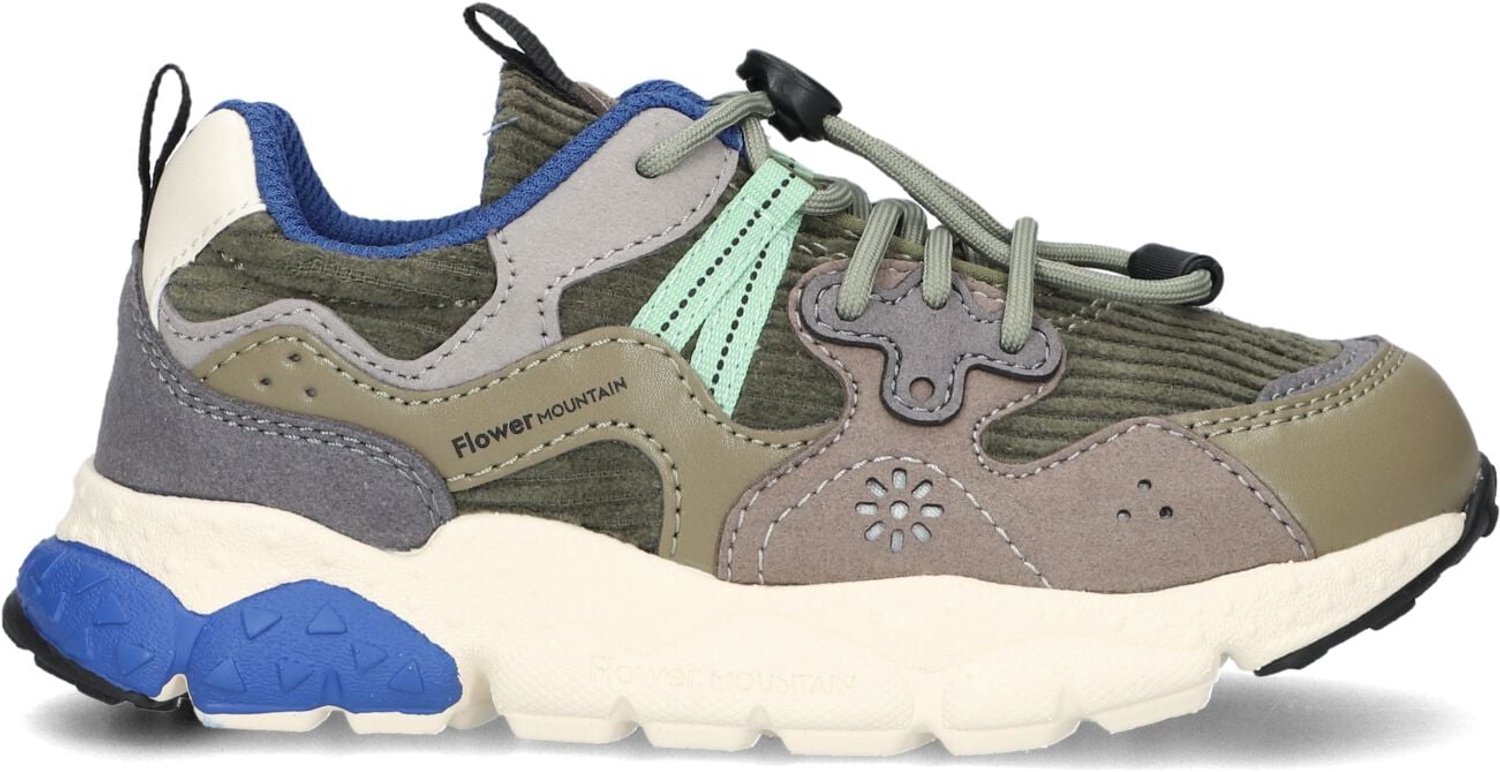 FLOWER MOUNTAIN Yamano 3 Junior Sneakers - Jongens - Groen - Maat 29