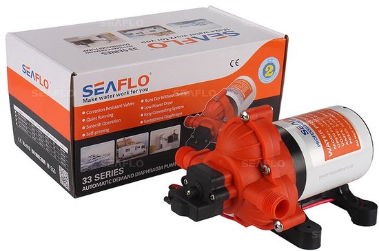 AC membraan pomp serie 33 12 V/24 V/220 V 3,0 GPM 45 psi (220 volt) — afbeelding 5