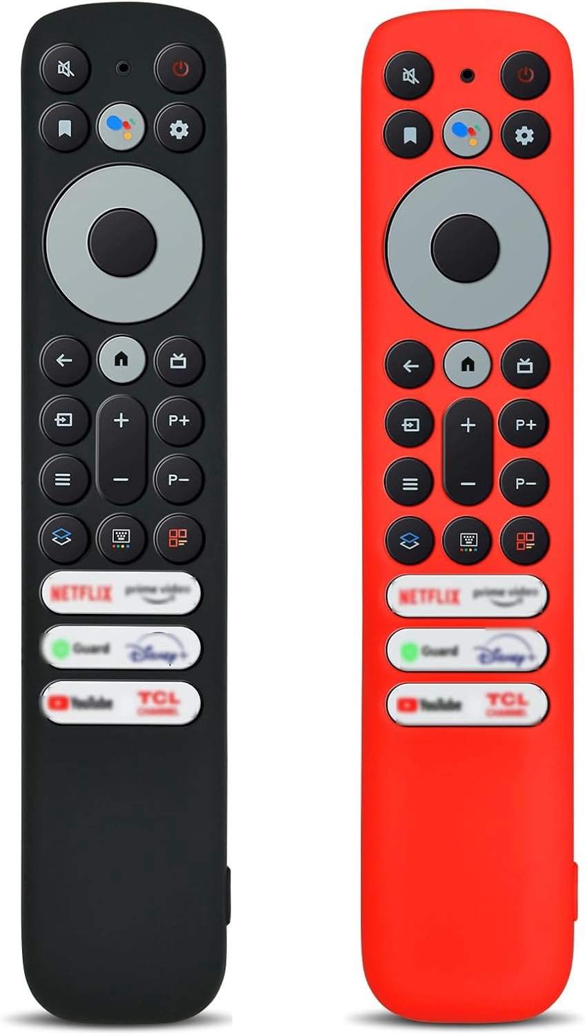 siliconen beschermhoes afstandsbediening - vervangend - voor TCL 8K QLED TV - optimale bescherming - ShopVlot