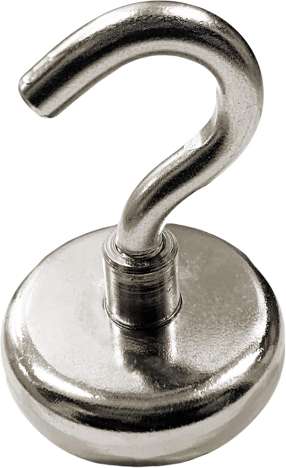 Magneethaken set van 2 - 48 mm diameter - neodymium - tot 27 kg draagkracht - ShopVlot