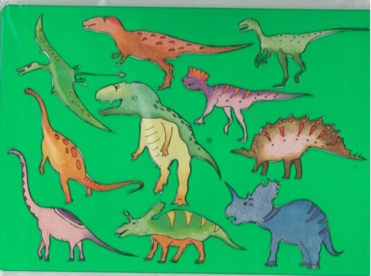 Koh-I-Noor Tekenmalplaat Dinosaurus 265mm x 187mm