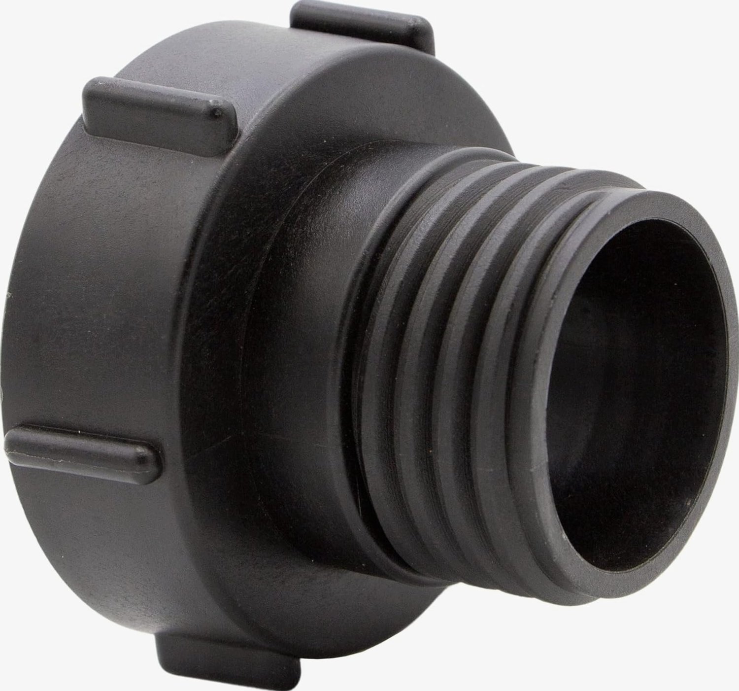 IBC Adapter M80x3 naar S60x6 - Zwarte Kunststof Reductie