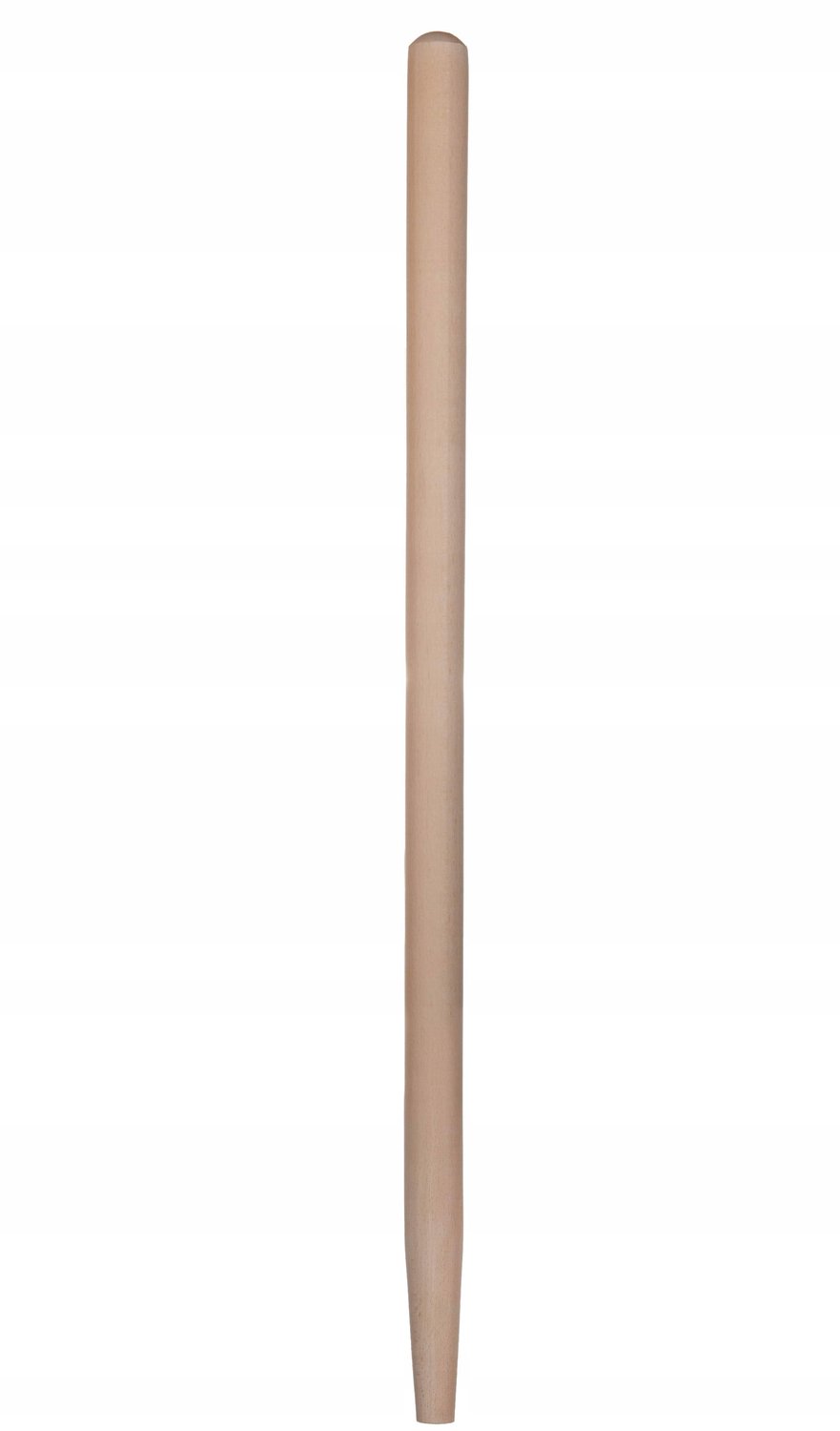 Houten steel voor hark, 110 cm, 28 mm diameter — afbeelding 2