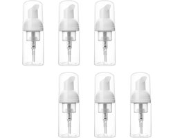 Incauca 1oz/30ml Foam Pump Bottle Dispenser 6 Pieces, Travel Size Foaming Soap Dispenser, Small Hand Soap Dispenser - ShopVlot