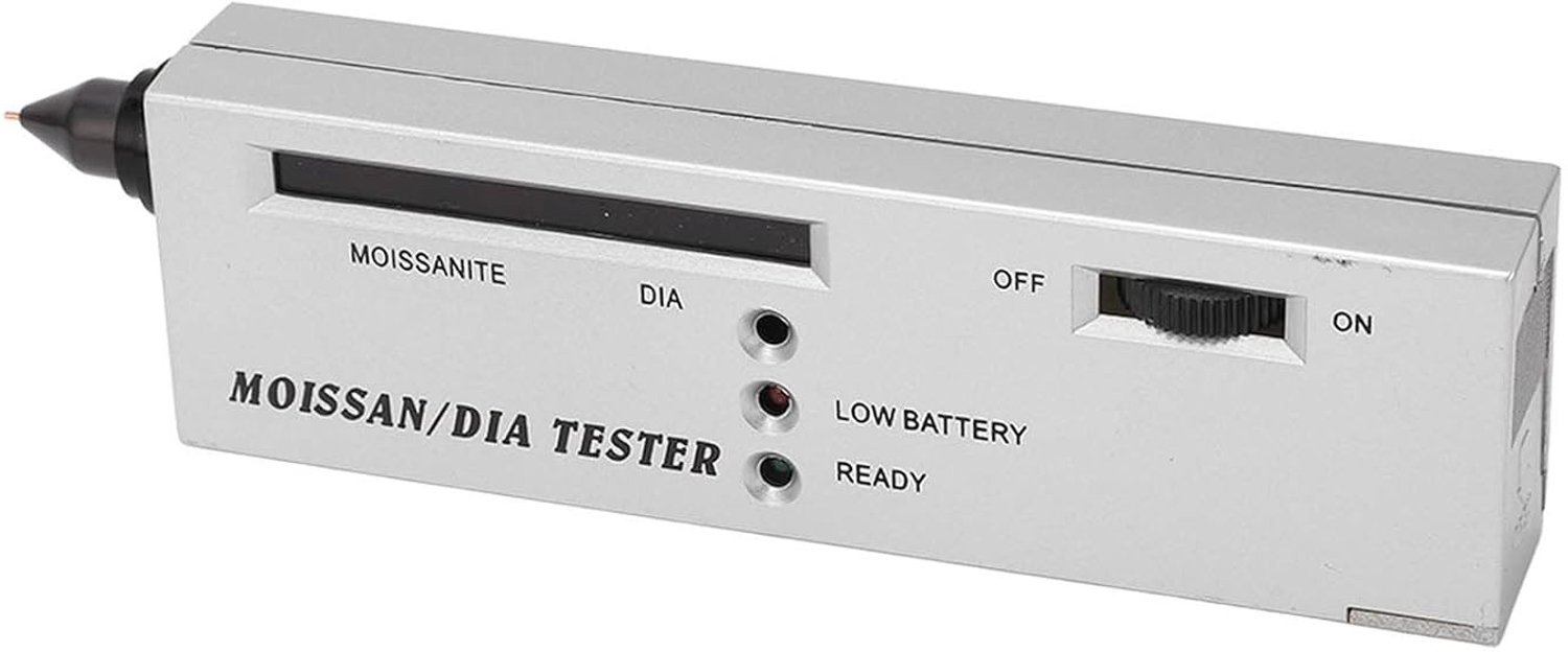 Professionele Moissaniet Hardheid Detector en Diamant Tester met LED Indicator voor Juweliers en Sieradenwinkels, Betrouwbare Test Tool voor Diamanten en Edelstenen