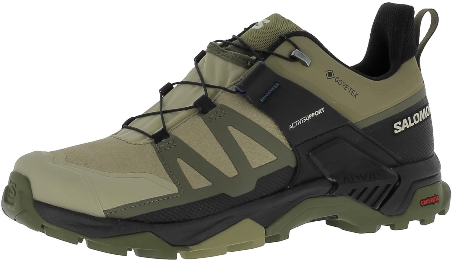 Salomon X Ultra 4 GTX Heren Wandelschoen Slate Night Groen