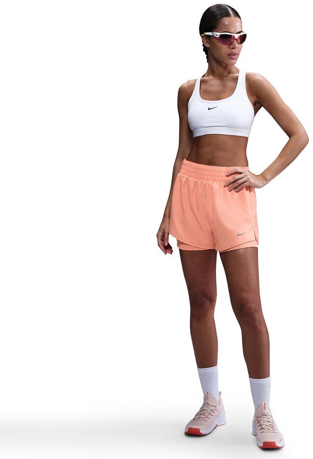 Nike short one women – 844 Oranje