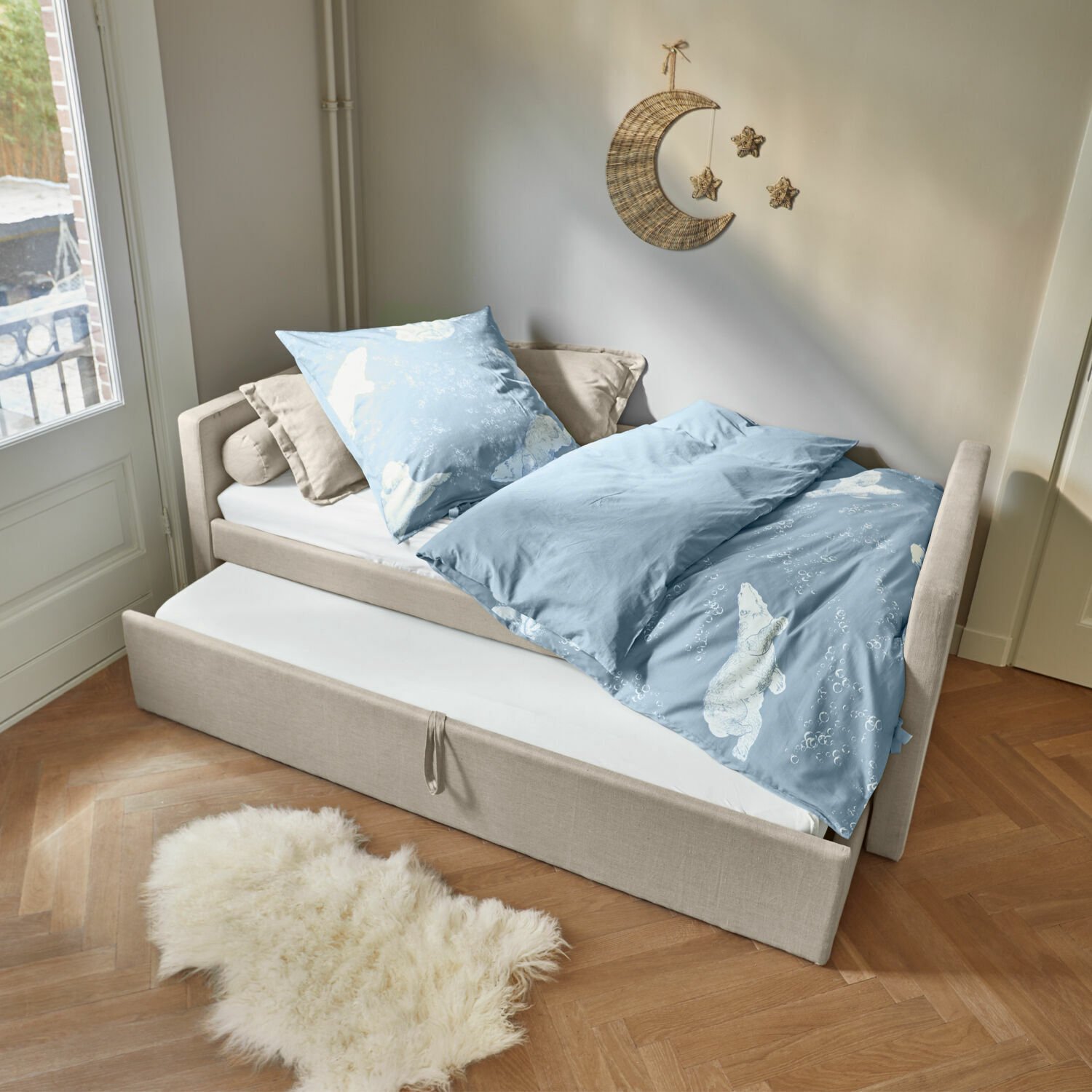 Loberon Bed Thistlewood crème