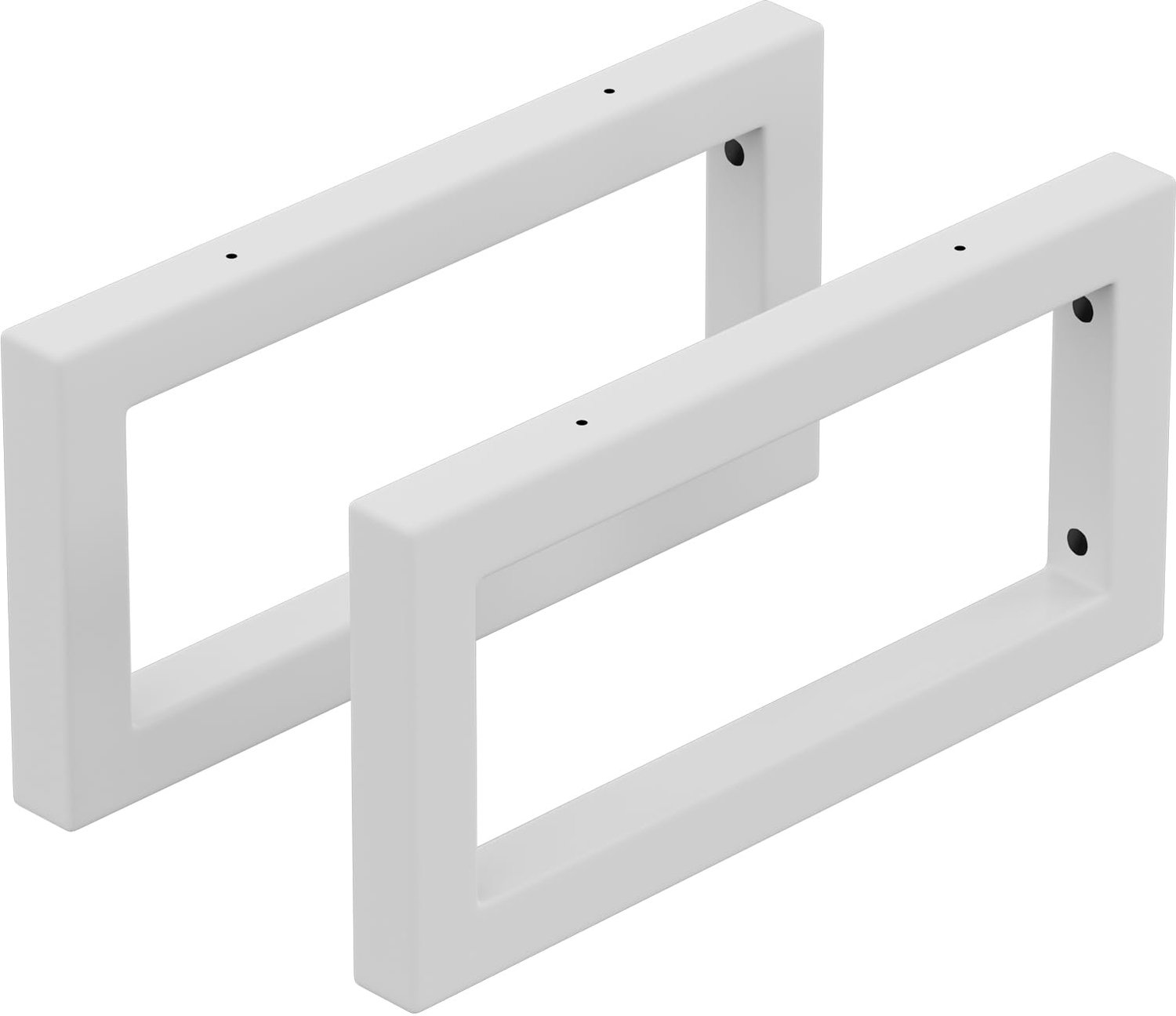 Metalen Wandmontage Rekhouder voor Wastafels Set van 2