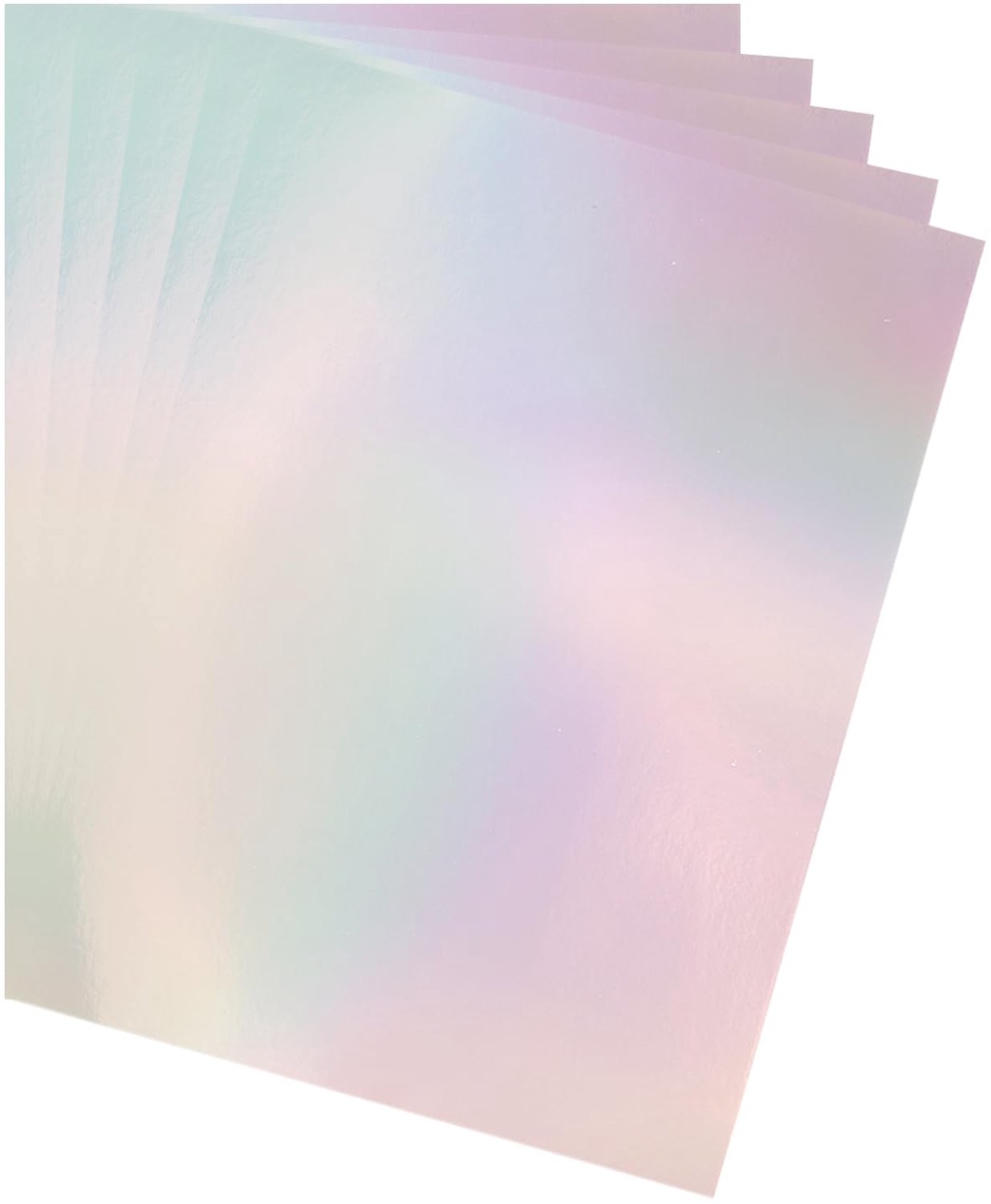 Holografisch Kartonpapier Set van 10 voor Cadeauverpakkingen en Knutselen